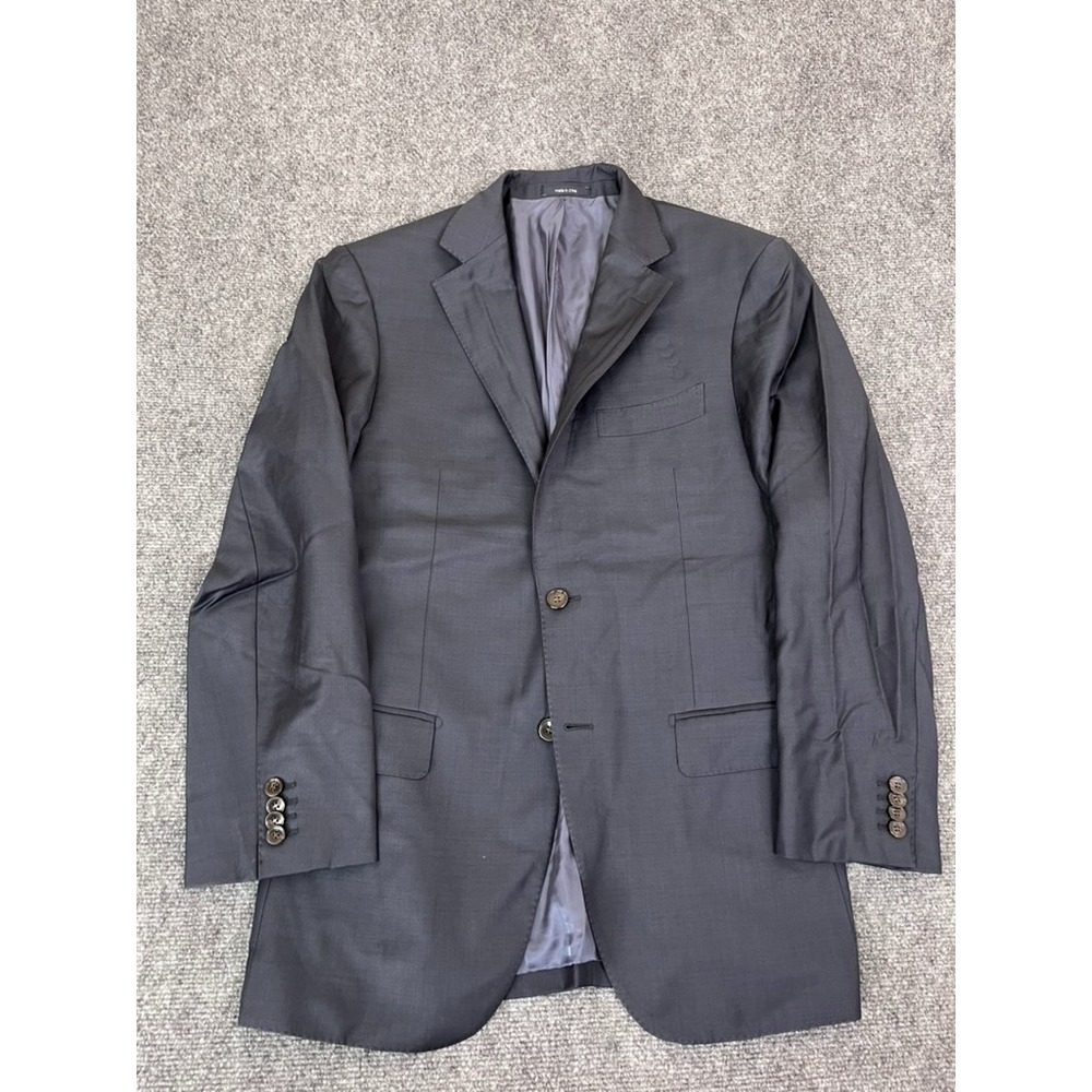 Suitsupply‎ Perennial Vitali Barberis Napoli Navy Blue Blazer 100 % Wool Size 50